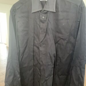 Calvin Klein Black Dress Shirt for Men